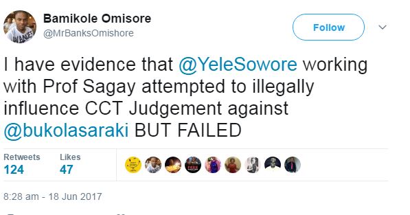 Capture- Bamikole Omisore